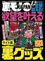 欲望を叶える裏グッズ５０★独身４５才、月に一度のお楽しみデイ★刑務官はツライよ。塀の中の読者も心して読んでください★裏モノJAPAN【ライト版】